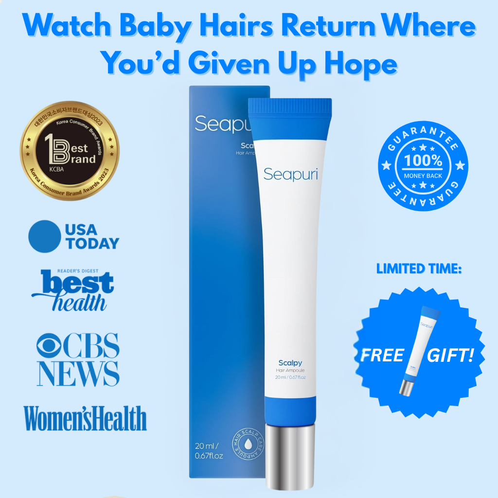 Scalpy Hair Serum Scalp Health & Hair Growth Seapuri